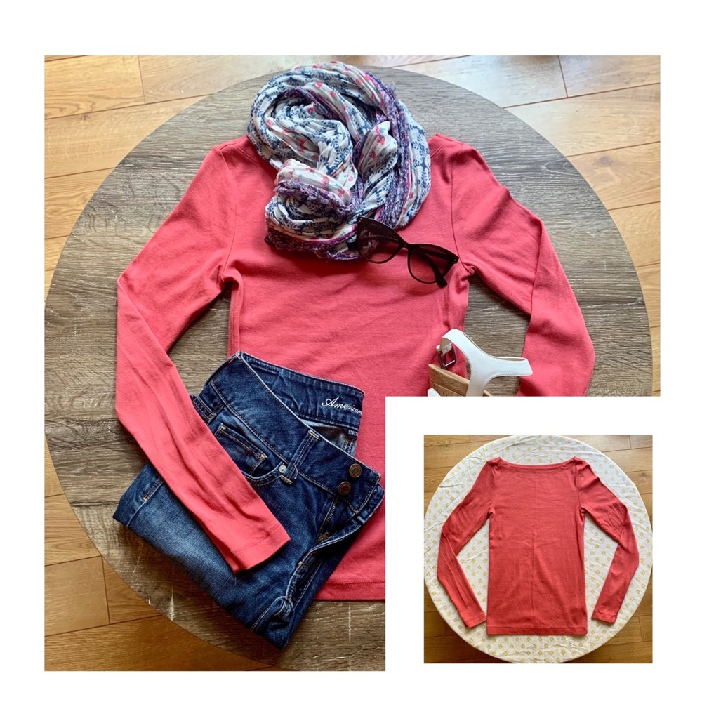 Gap long sleeve boat neck